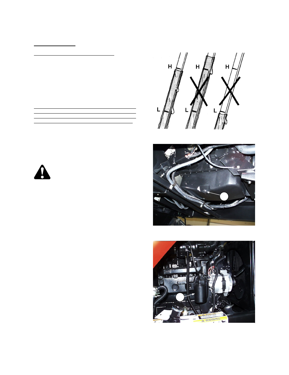 Maintenance/service diesel engine | MacDon 9250 SP User Manual | Page 67 / 160