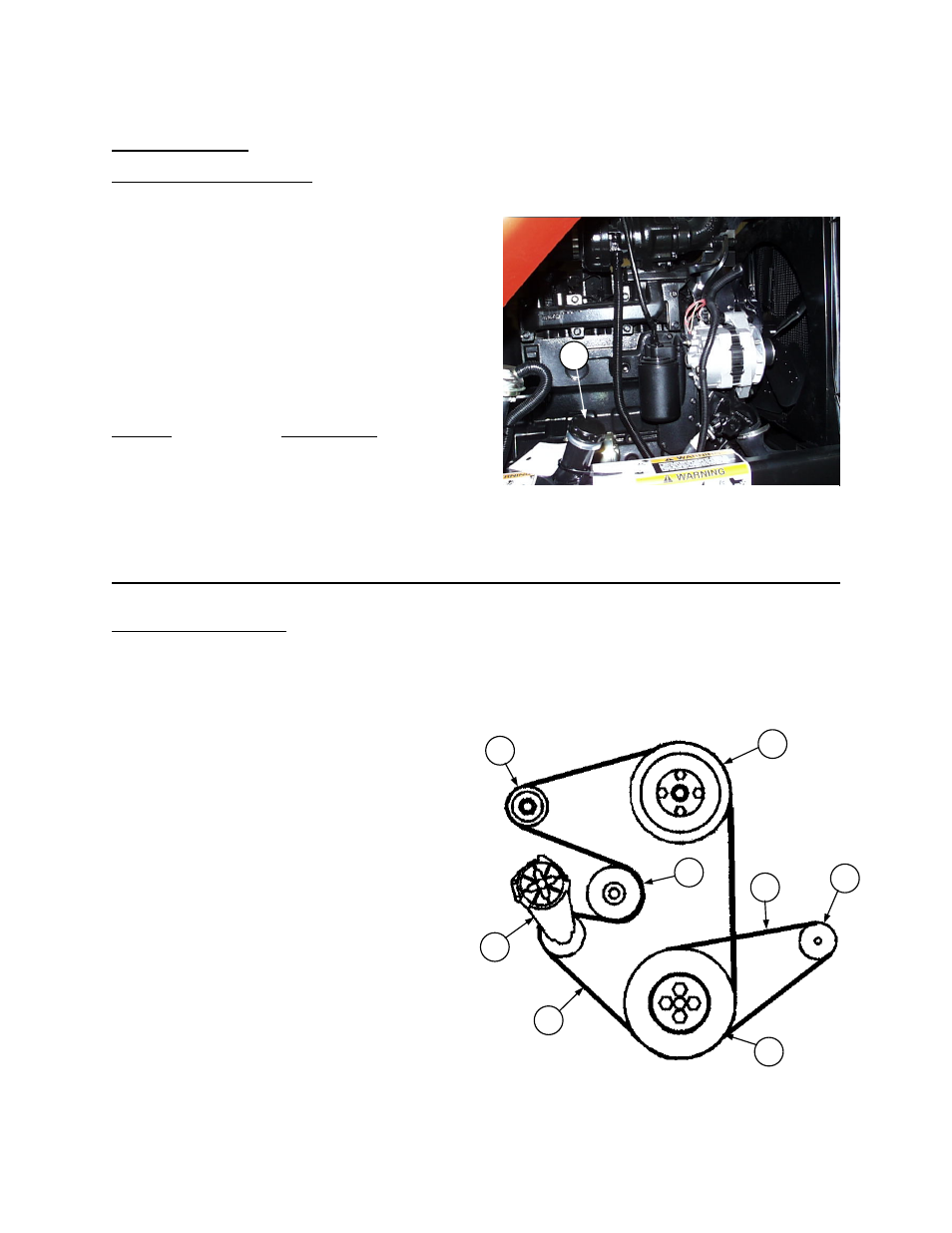 Maintenance/service diesel engine | MacDon 9250 SP User Manual | Page 68 / 160