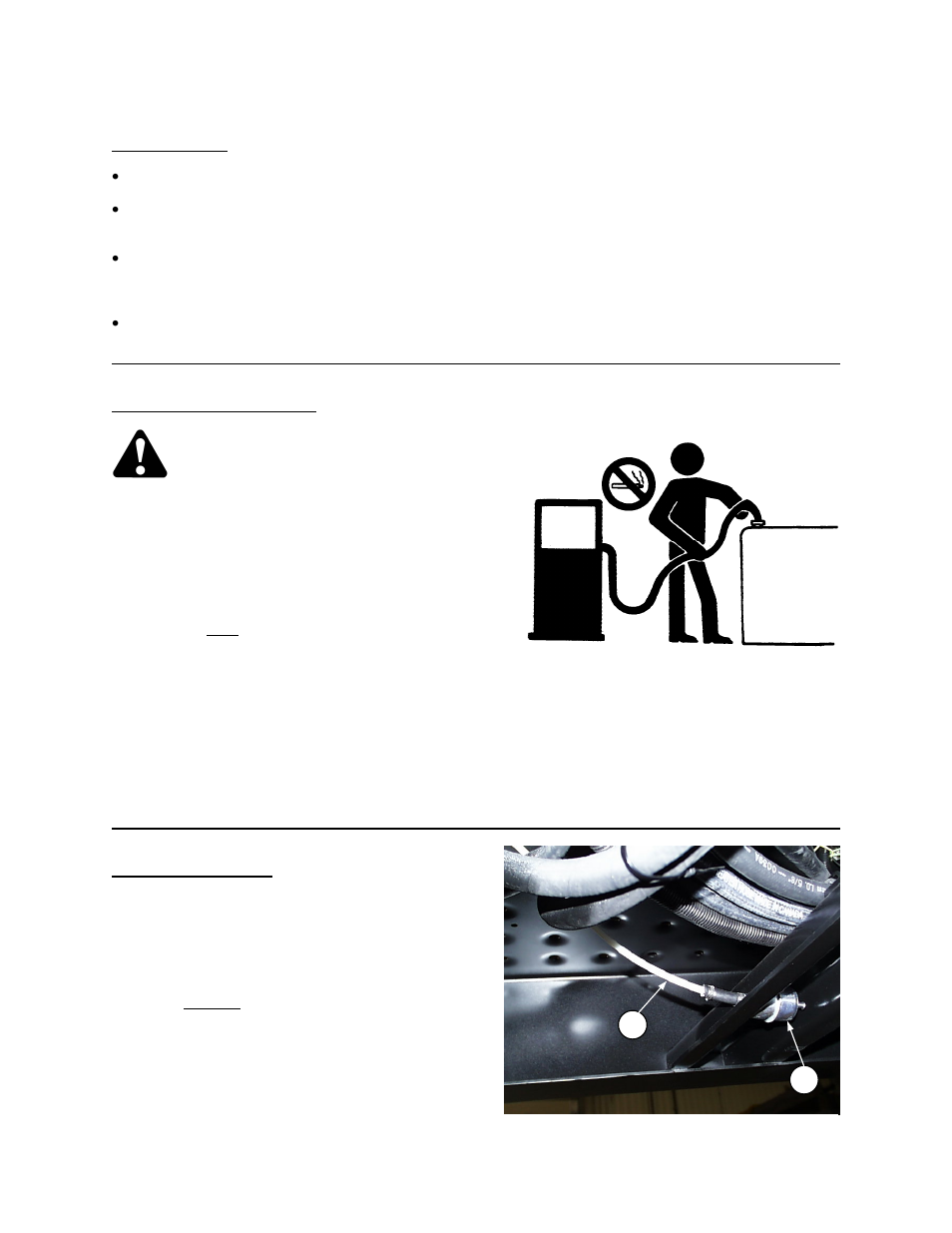 Maintenance/service diesel engine: fuel system | MacDon 9250 SP User Manual | Page 73 / 160