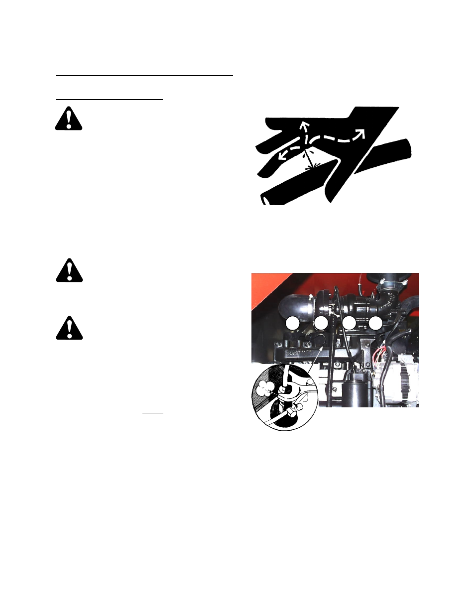 Maintenance/service diesel engine: fuel system | MacDon 9250 SP User Manual | Page 77 / 160
