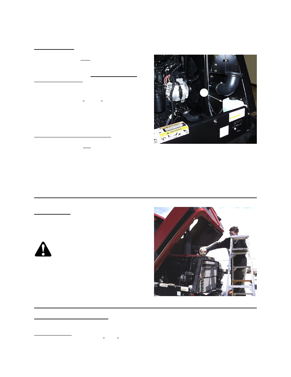 Maintenance/service engine cooling system | MacDon 9250 SP User Manual | Page 79 / 160