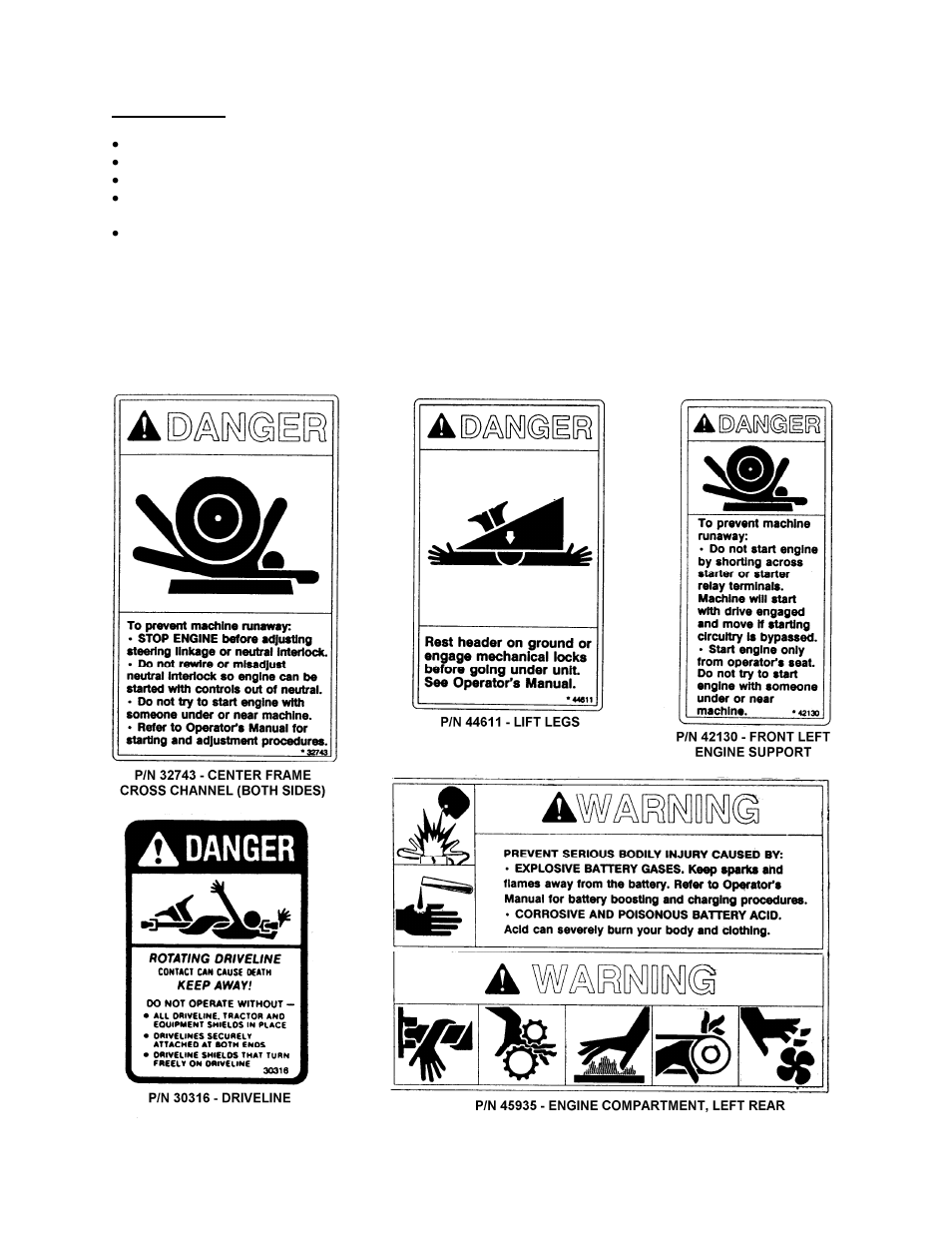 Safety | MacDon 9250 SP User Manual | Page 9 / 160