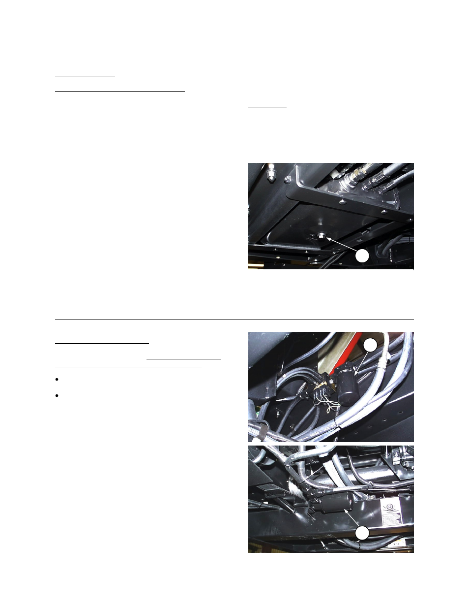 Maintenance/service hydraulic system | MacDon 9250 SP User Manual | Page 92 / 160