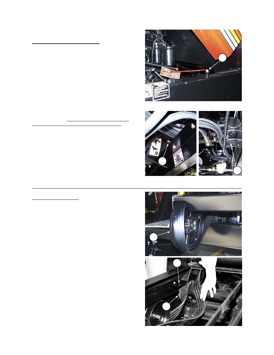 Maintenance/service header drive | MacDon 9250 SP User Manual | Page 95 / 160