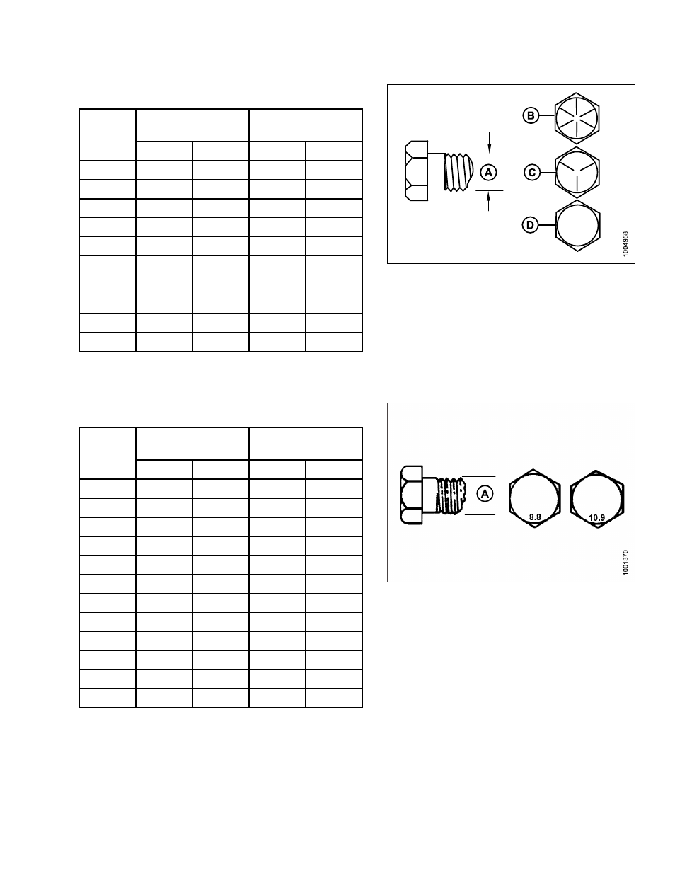 Metric bolt specifications | MacDon D65 SP DHOM User Manual | Page 129 / 292