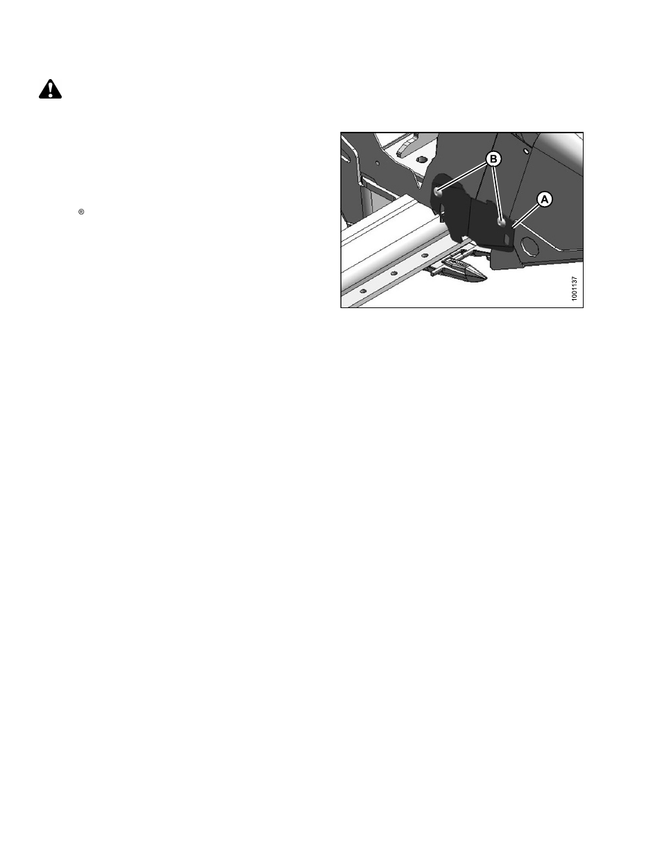Caution | MacDon D65 SP DHOM User Manual | Page 164 / 292