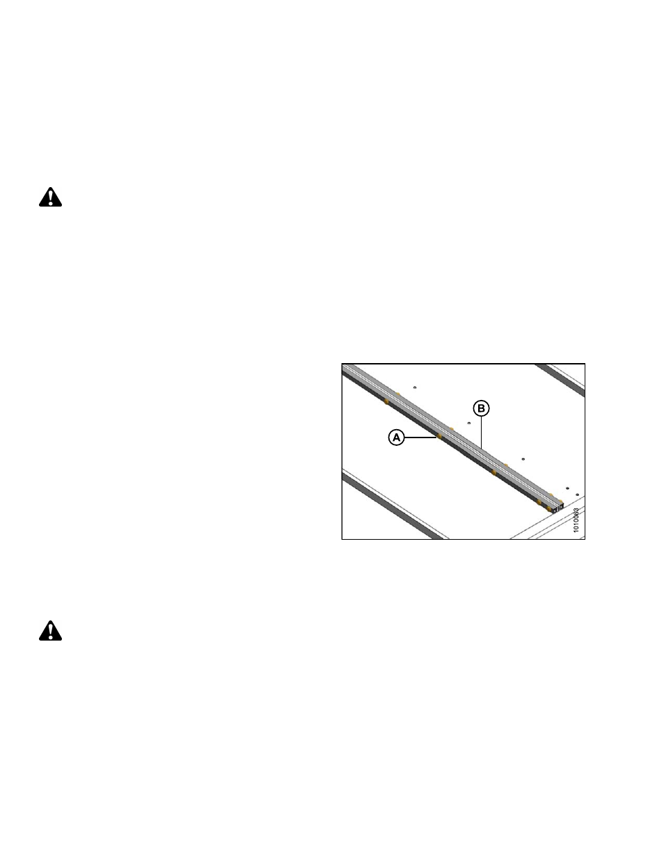 7header drapers, 1removing drapers, 2installing drapers | Header drapers, Removing drapers, Installing drapers, 7 header drapers, 1 removing drapers, Warning, 2 installing drapers | MacDon D65 SP DHOM User Manual | Page 188 / 292