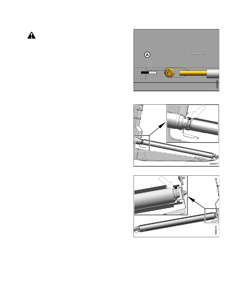 Caution | MacDon D65 SP DHOM User Manual | Page 191 / 292