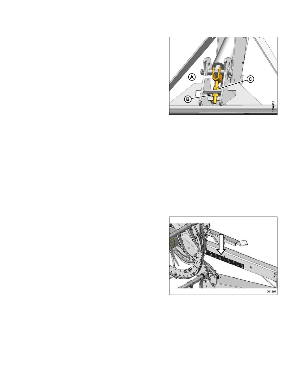 2reel frown, Adjusting reel frown, Reel frown | 2 reel frown | MacDon D65 SP DHOM User Manual | Page 215 / 292