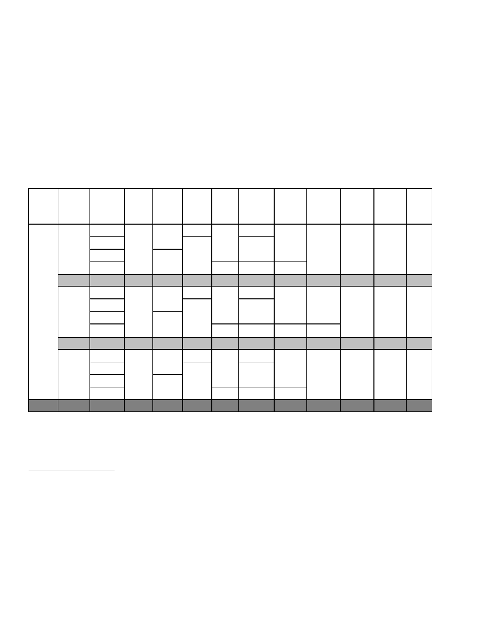6header setup, 1header attachments, 2header settings | Table 4.1 recommended header settings, Header setup, Header attachments, Header settings, 6 header setup, 1 header attachments, 2 header settings | MacDon D65 SP DHOM User Manual | Page 58 / 292