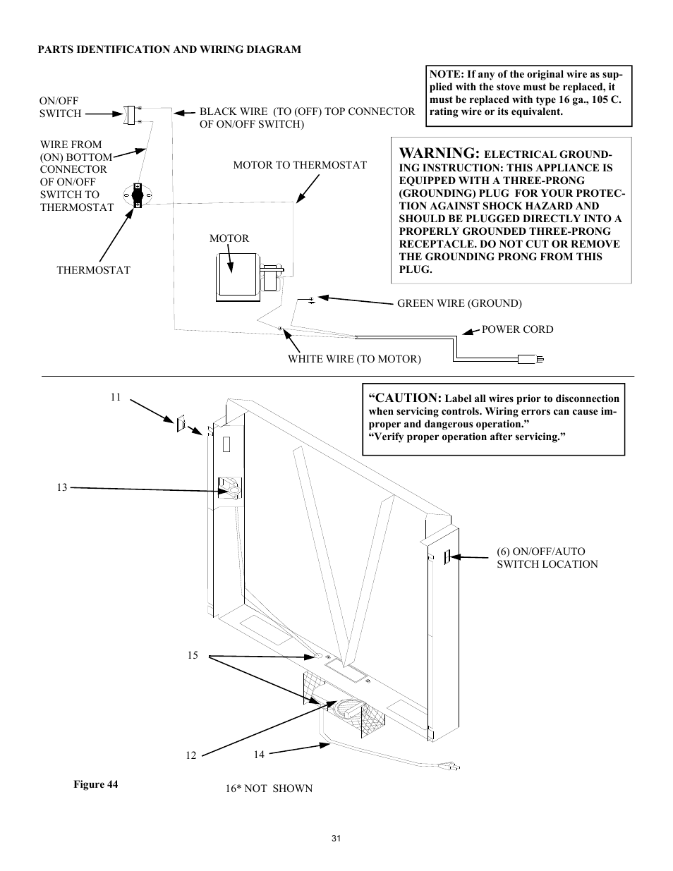 Warning, Caution | New Buck Corporation CDVB200 User Manual | Page 35 / 40