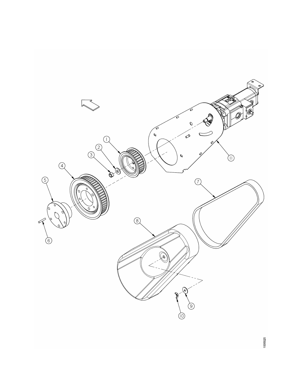 7belt drive and shield, Belt drive and shield, 7 belt drive and shield | MacDon HC10 for D-Series User Manual | Page 129 / 154