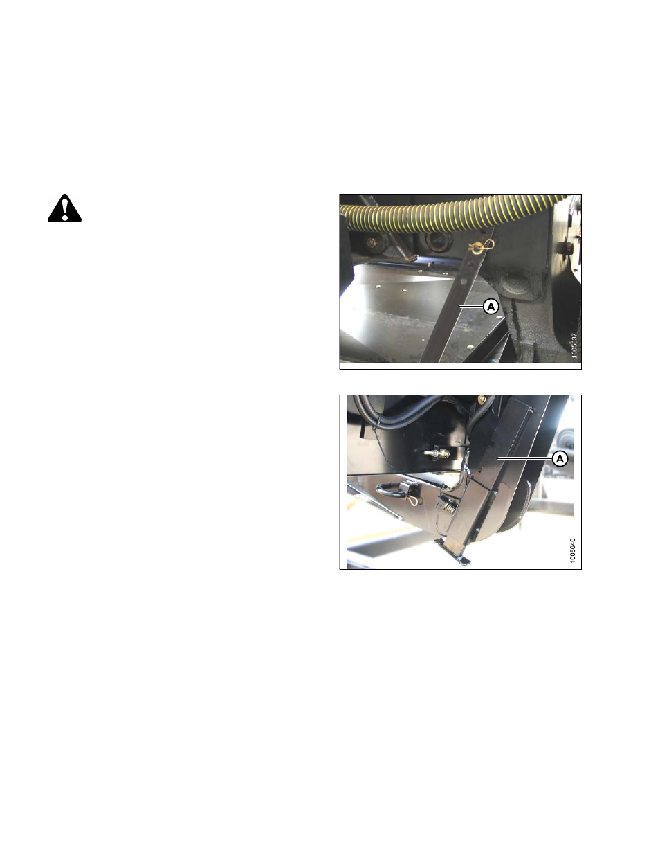 4detaching hay conditioner from header, 1detaching hay conditioner: windrower method, Detaching hay conditioner from header | Detaching hay conditioner: windrower method, Caution, 4 detaching hay conditioner from header | MacDon HC10 for D-Series User Manual | Page 74 / 154