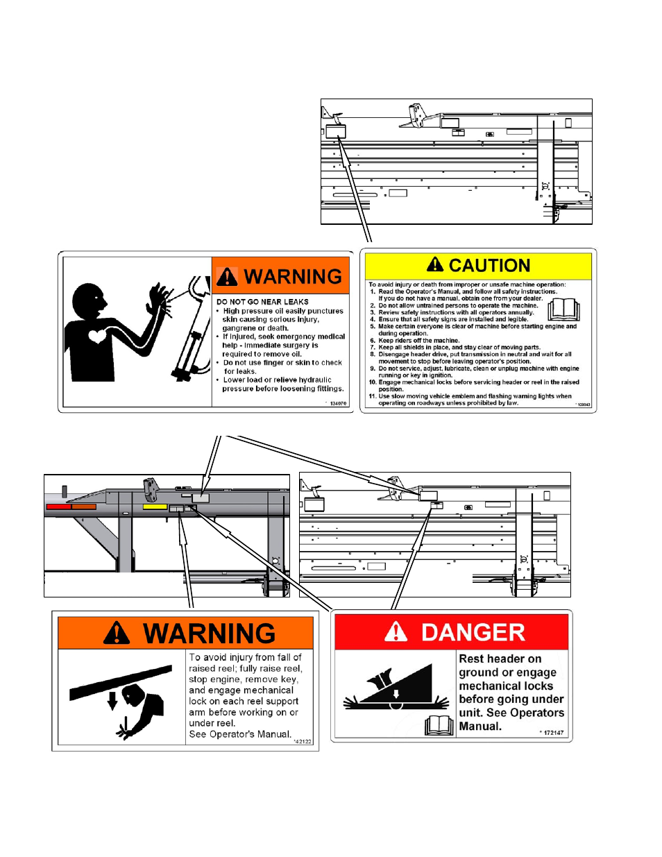 MacDon D60 Draper Headers User Manual | Page 10 / 160