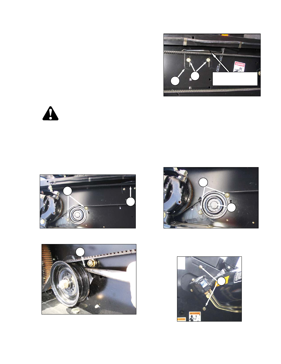 Caution | MacDon D60 Draper Headers User Manual | Page 103 / 160