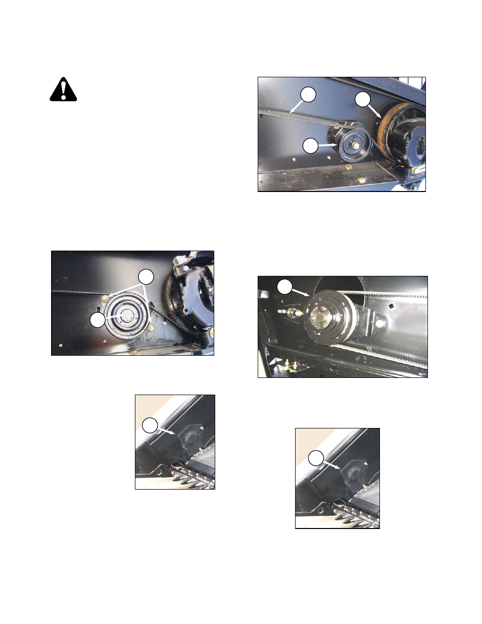 Caution | MacDon D60 Draper Headers User Manual | Page 106 / 160