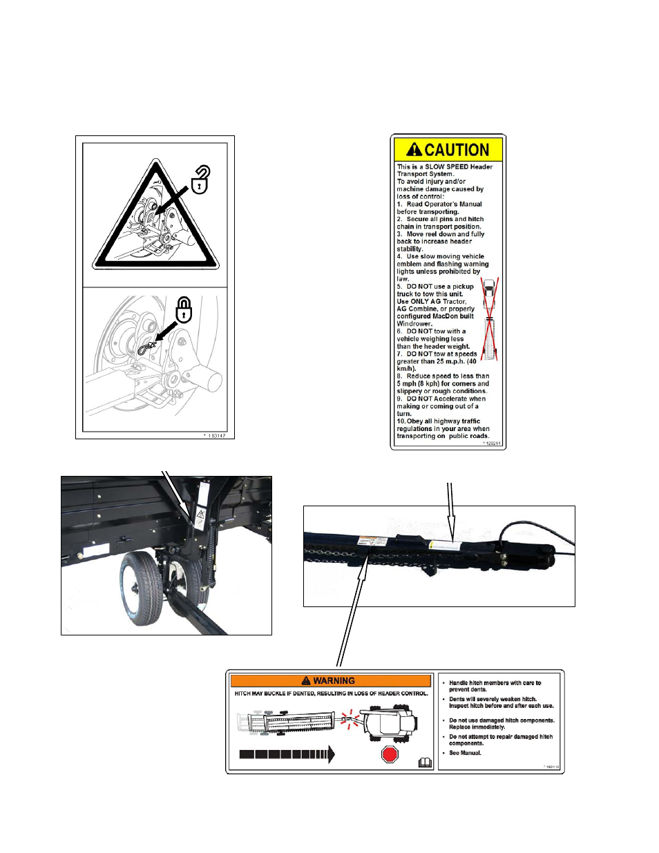 MacDon D60 Draper Headers User Manual | Page 12 / 160