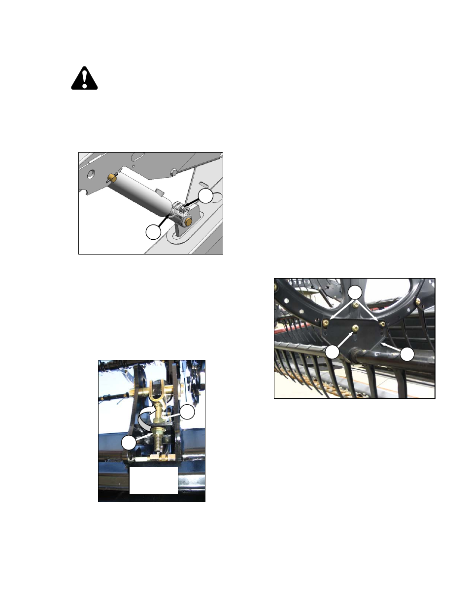 Danger | MacDon D60 Draper Headers User Manual | Page 121 / 160