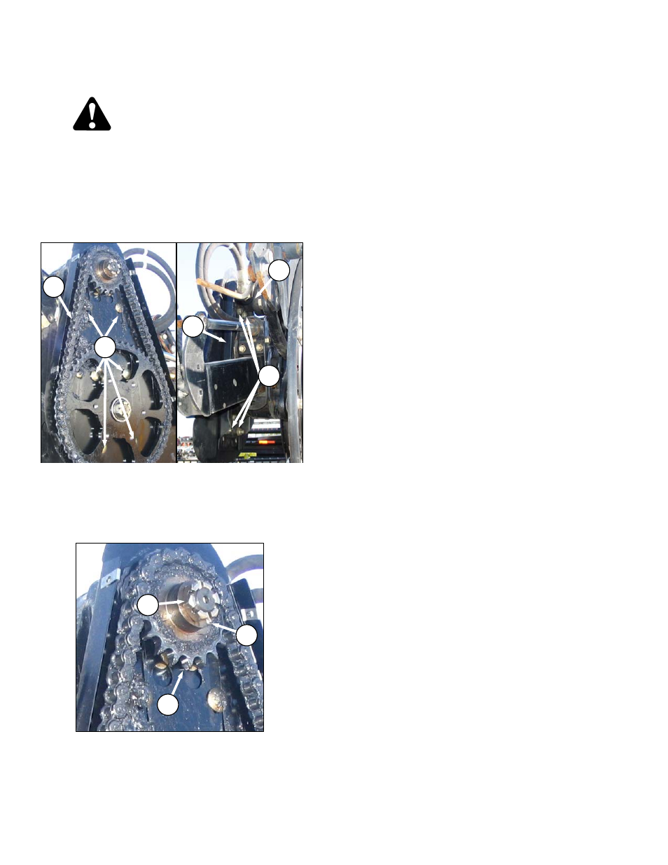 Caution | MacDon D60 Draper Headers User Manual | Page 128 / 160