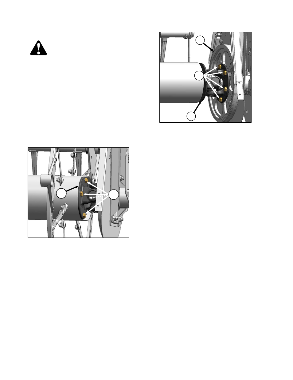 Caution | MacDon D60 Draper Headers User Manual | Page 130 / 160