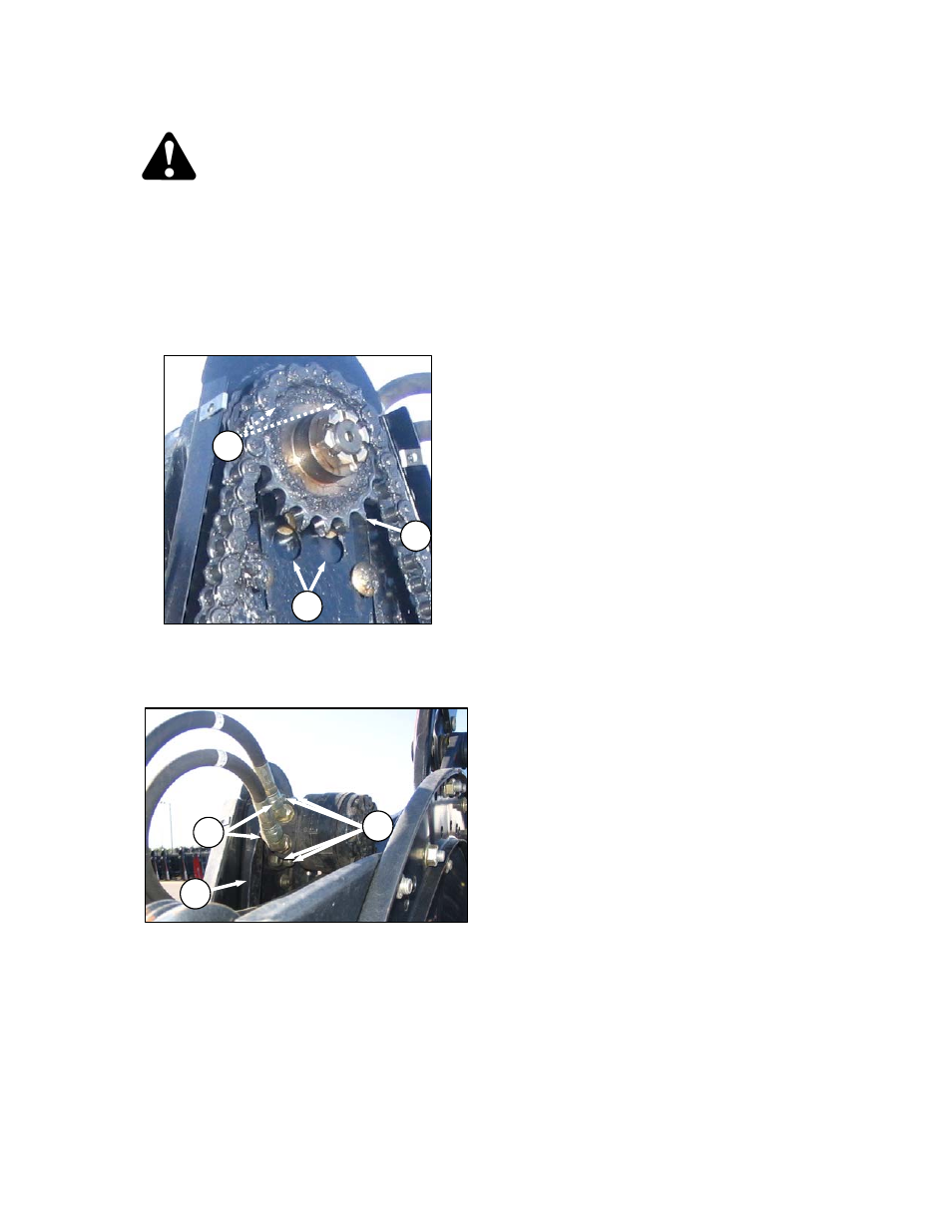 Danger | MacDon D60 Draper Headers User Manual | Page 131 / 160