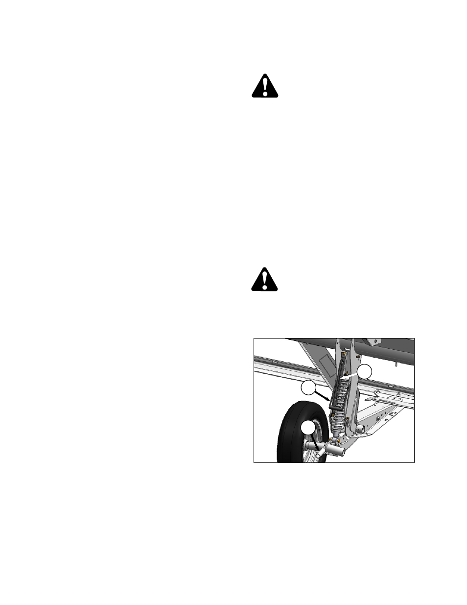 Caution | MacDon D60 Draper Headers User Manual | Page 36 / 160