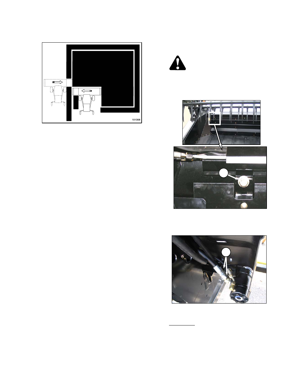 Warning | MacDon D60 Draper Headers User Manual | Page 57 / 160