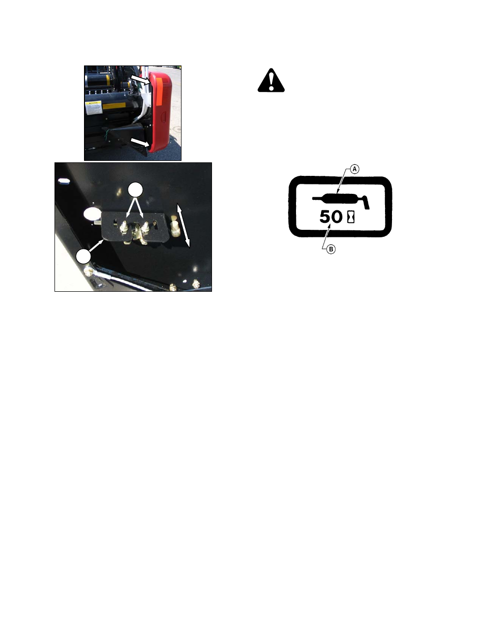 Caution | MacDon D60 Draper Headers User Manual | Page 82 / 160