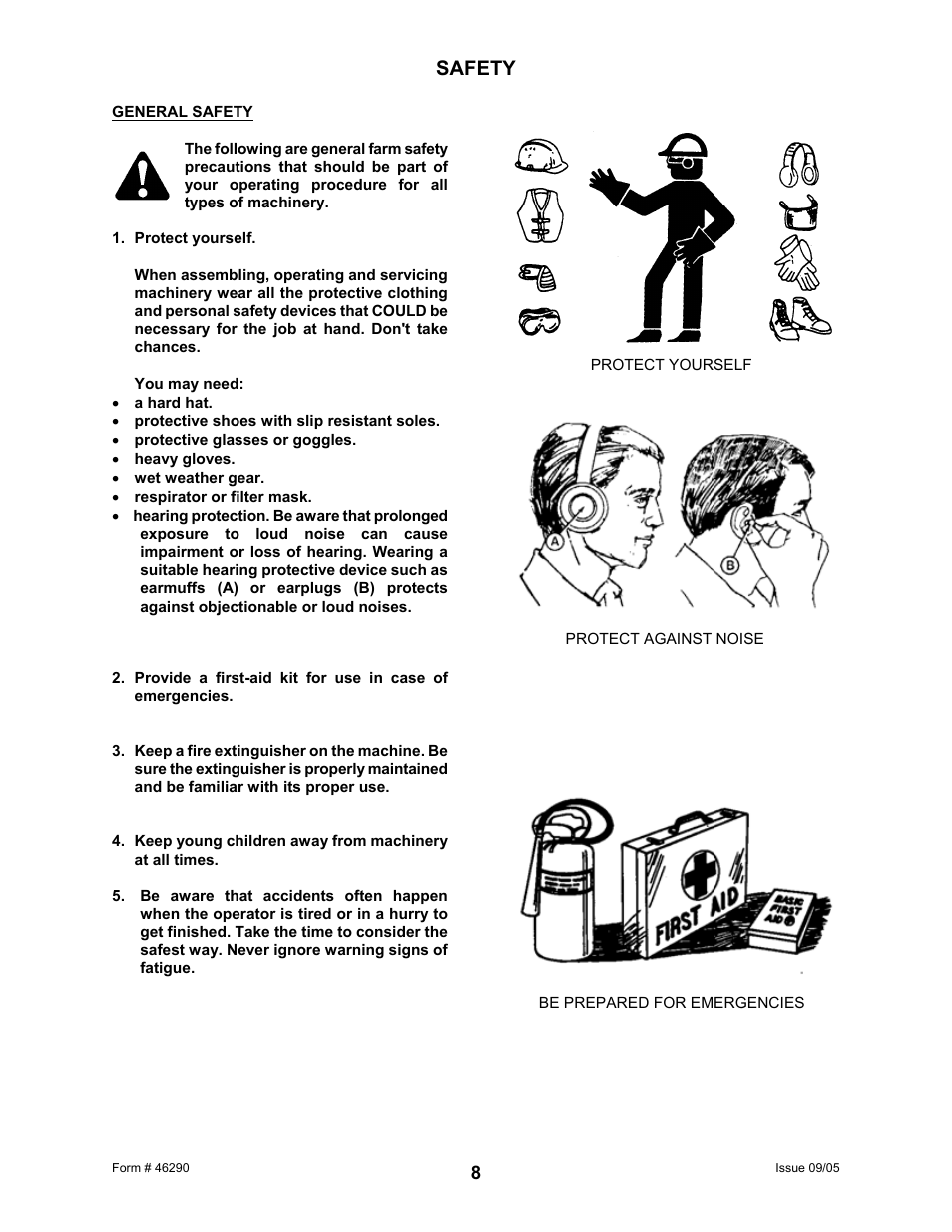 Safety | MacDon 742 HAY CONDITIONER User Manual | Page 10 / 124