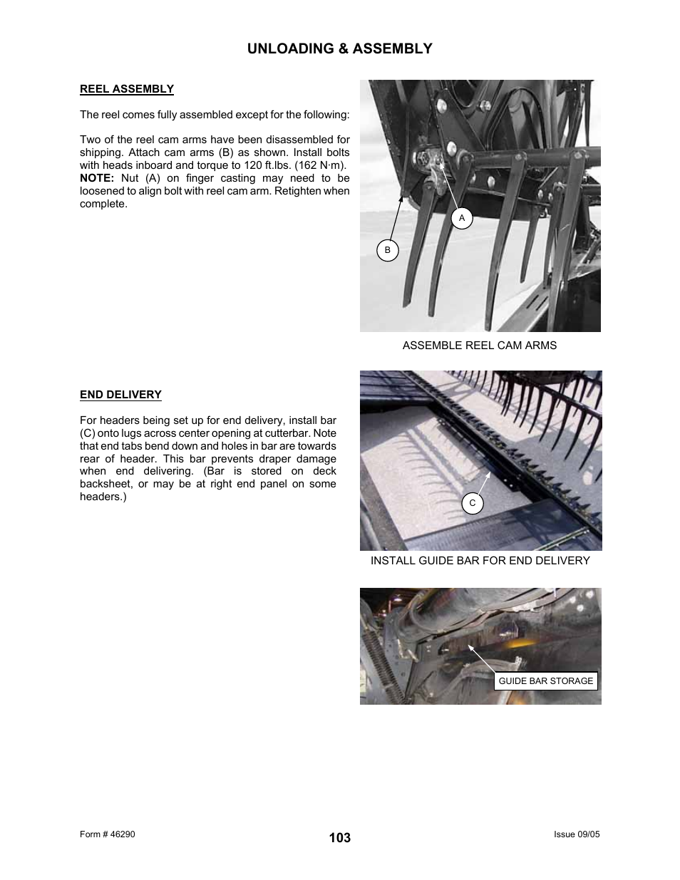 Unloading & assembly | MacDon 742 HAY CONDITIONER User Manual | Page 105 / 124