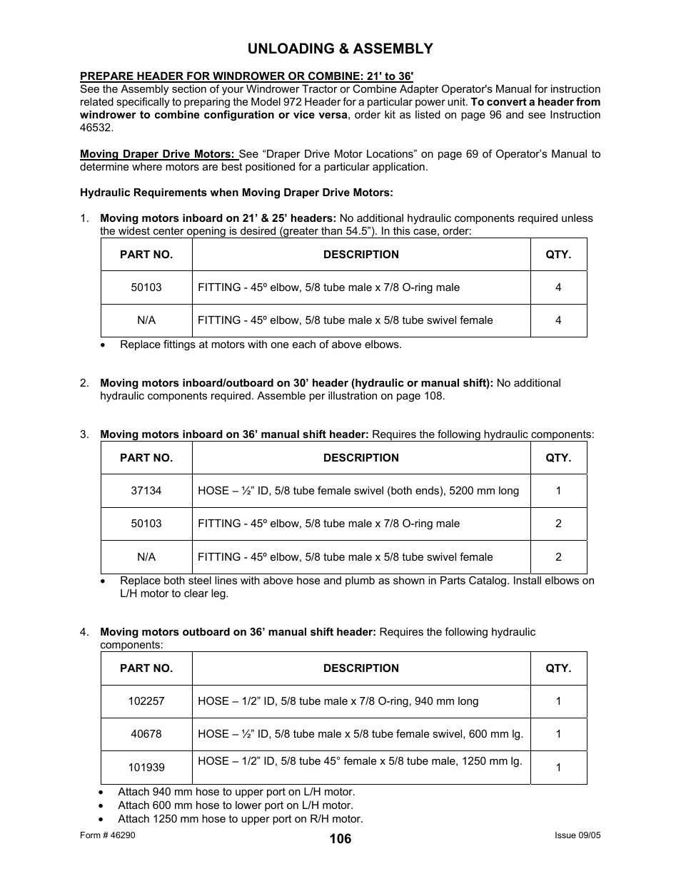 Unloading & assembly | MacDon 742 HAY CONDITIONER User Manual | Page 108 / 124