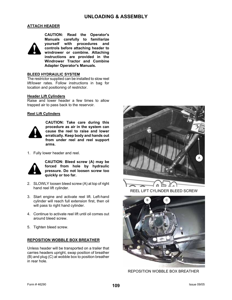 Unloading & assembly | MacDon 742 HAY CONDITIONER User Manual | Page 111 / 124