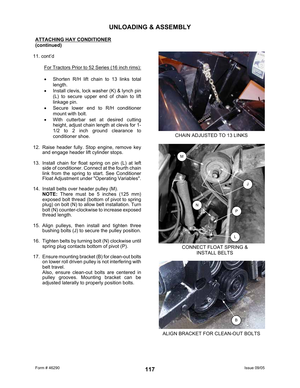 Unloading & assembly | MacDon 742 HAY CONDITIONER User Manual | Page 119 / 124