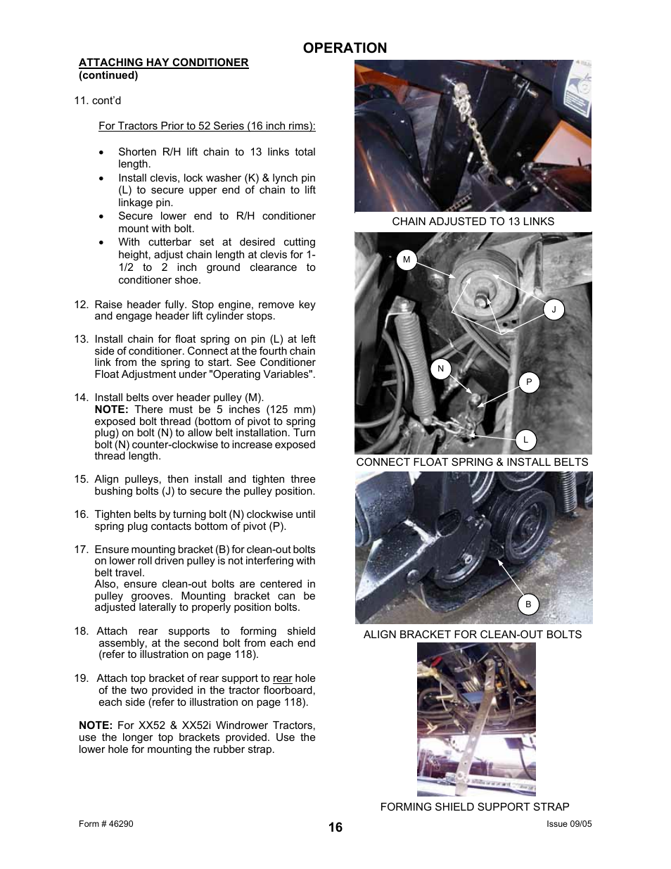 Operation | MacDon 742 HAY CONDITIONER User Manual | Page 18 / 124