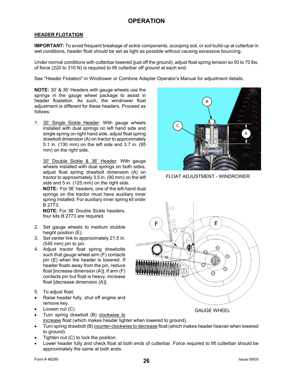 Operation | MacDon 742 HAY CONDITIONER User Manual | Page 28 / 124