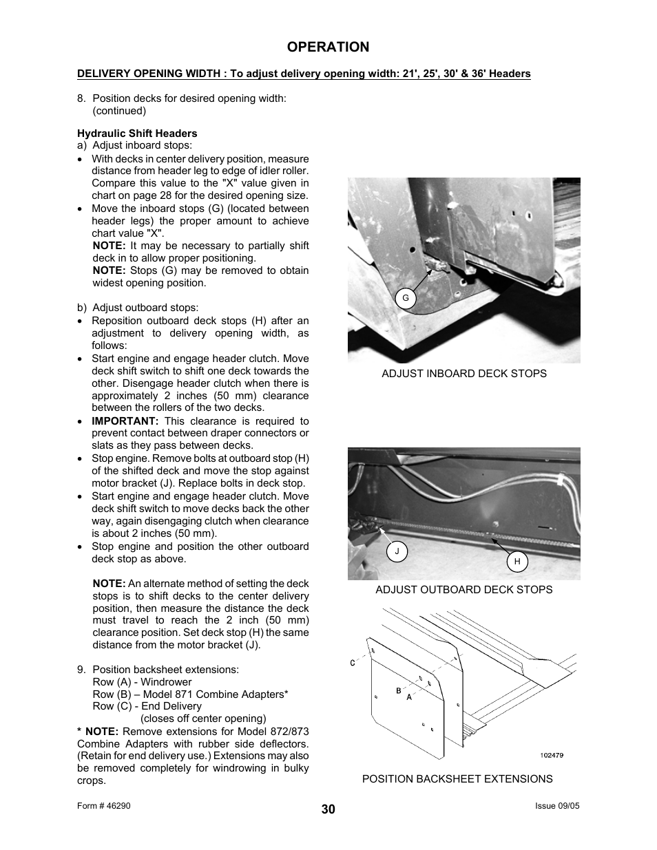 Operation | MacDon 742 HAY CONDITIONER User Manual | Page 32 / 124