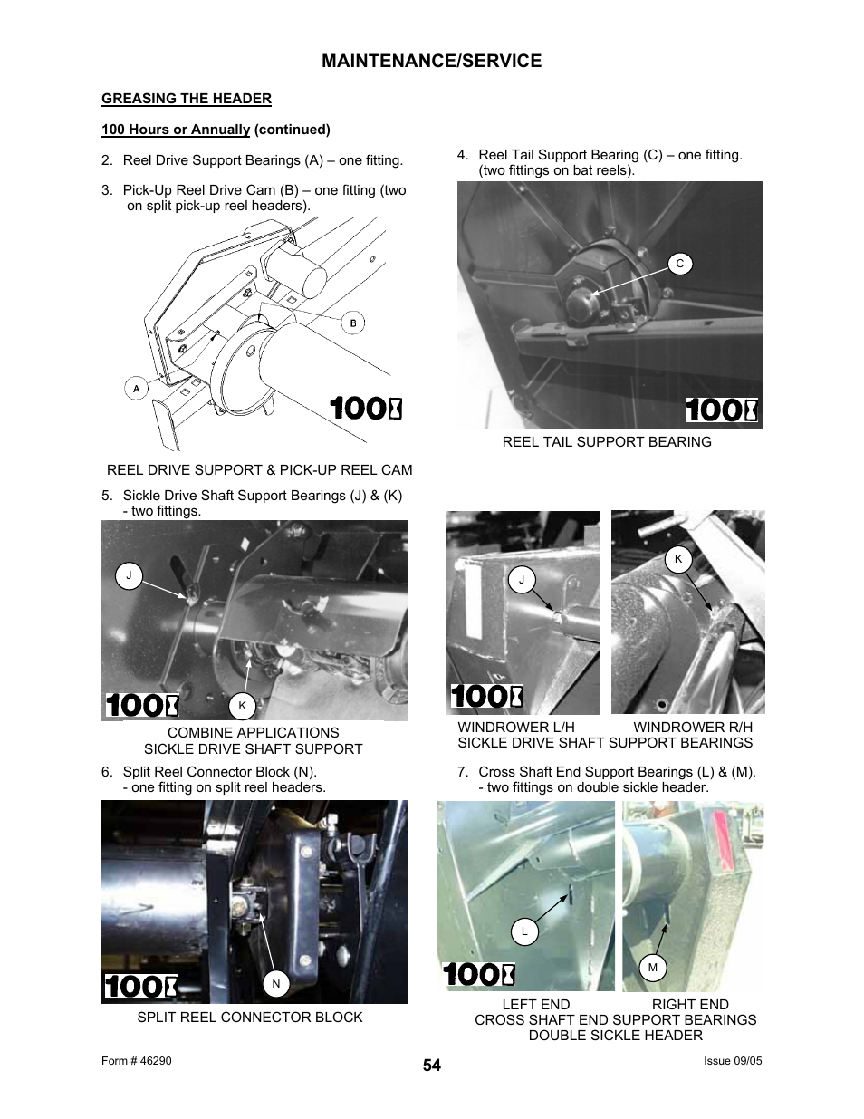 Maintenance/service | MacDon 742 HAY CONDITIONER User Manual | Page 56 / 124