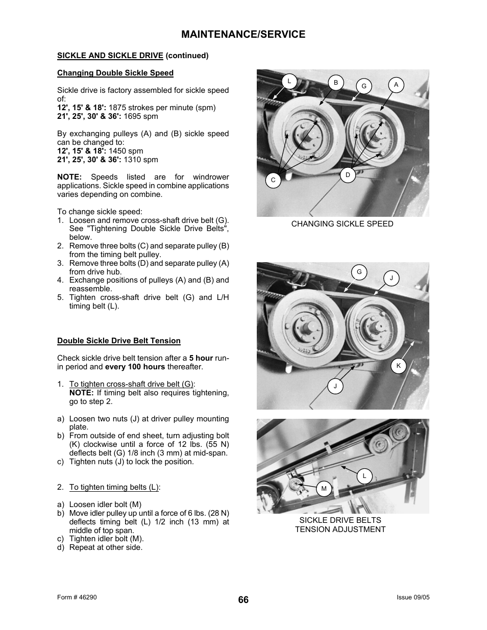 Maintenance/service | MacDon 742 HAY CONDITIONER User Manual | Page 68 / 124