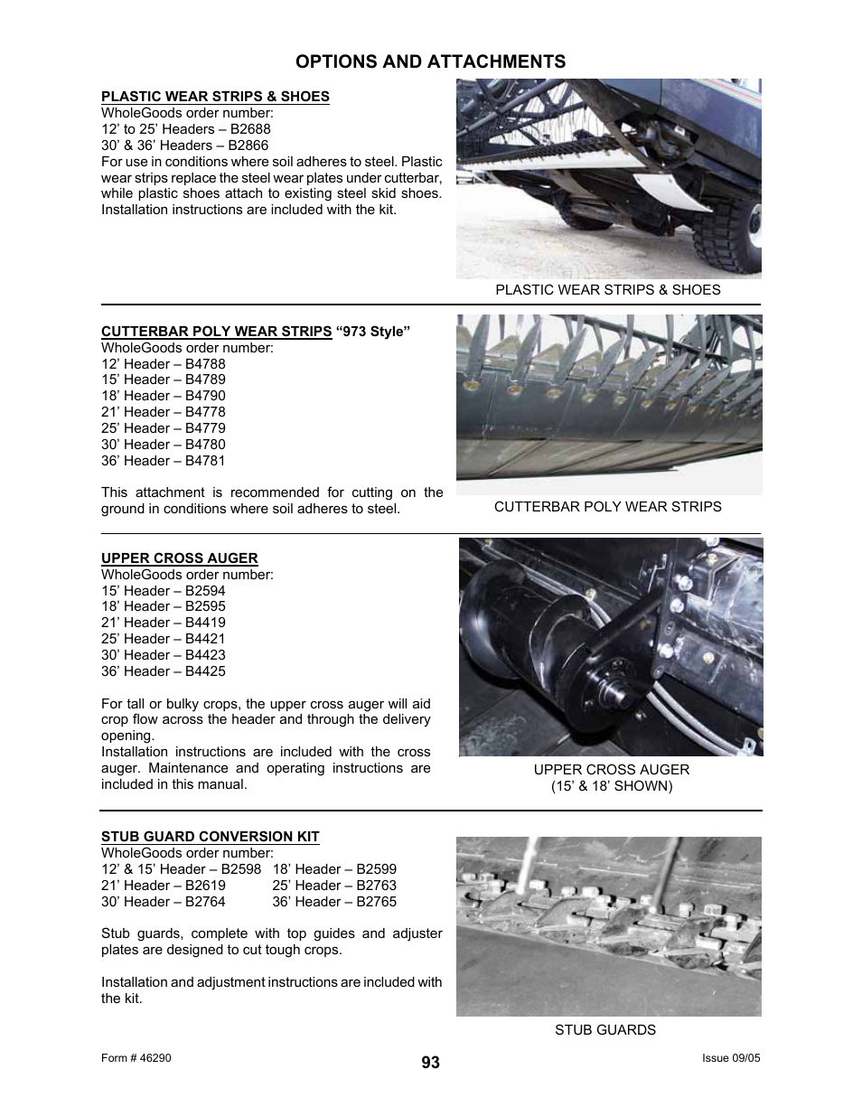 Options and attachments | MacDon 742 HAY CONDITIONER User Manual | Page 95 / 124