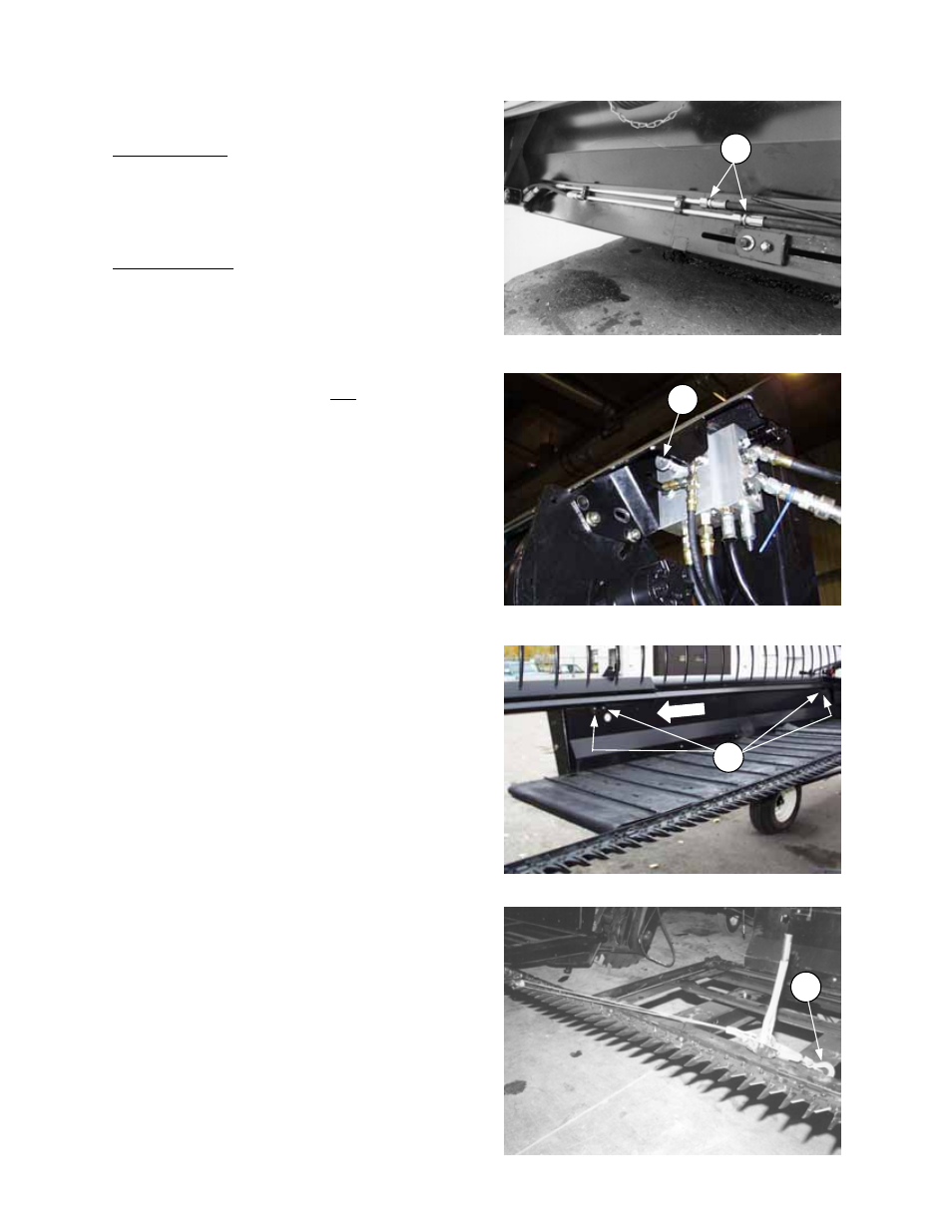 Header operation operating variables | MacDon 962 Harvest Header User Manual | Page 23 / 86