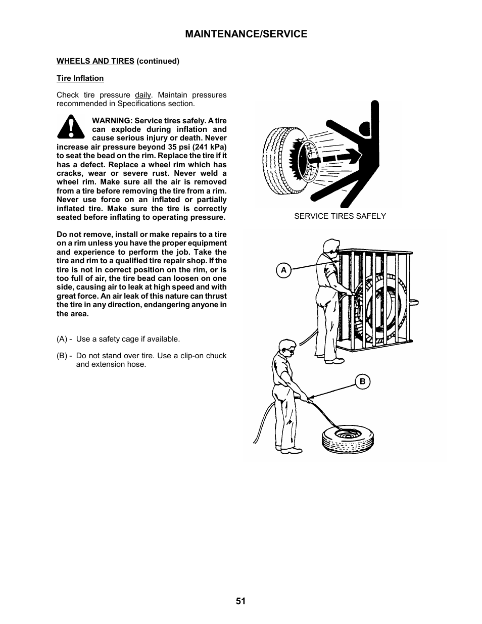 Maintenance/service | MacDon 963 Harvest Header User Manual | Page 52 / 87