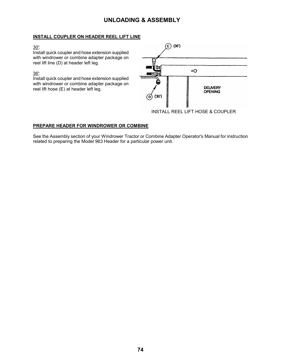 MacDon 963 Harvest Header User Manual | Page 75 / 87
