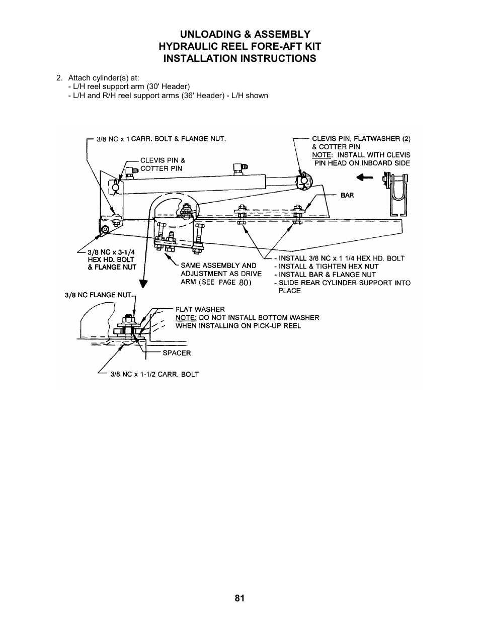 MacDon 963 Harvest Header User Manual | Page 82 / 87