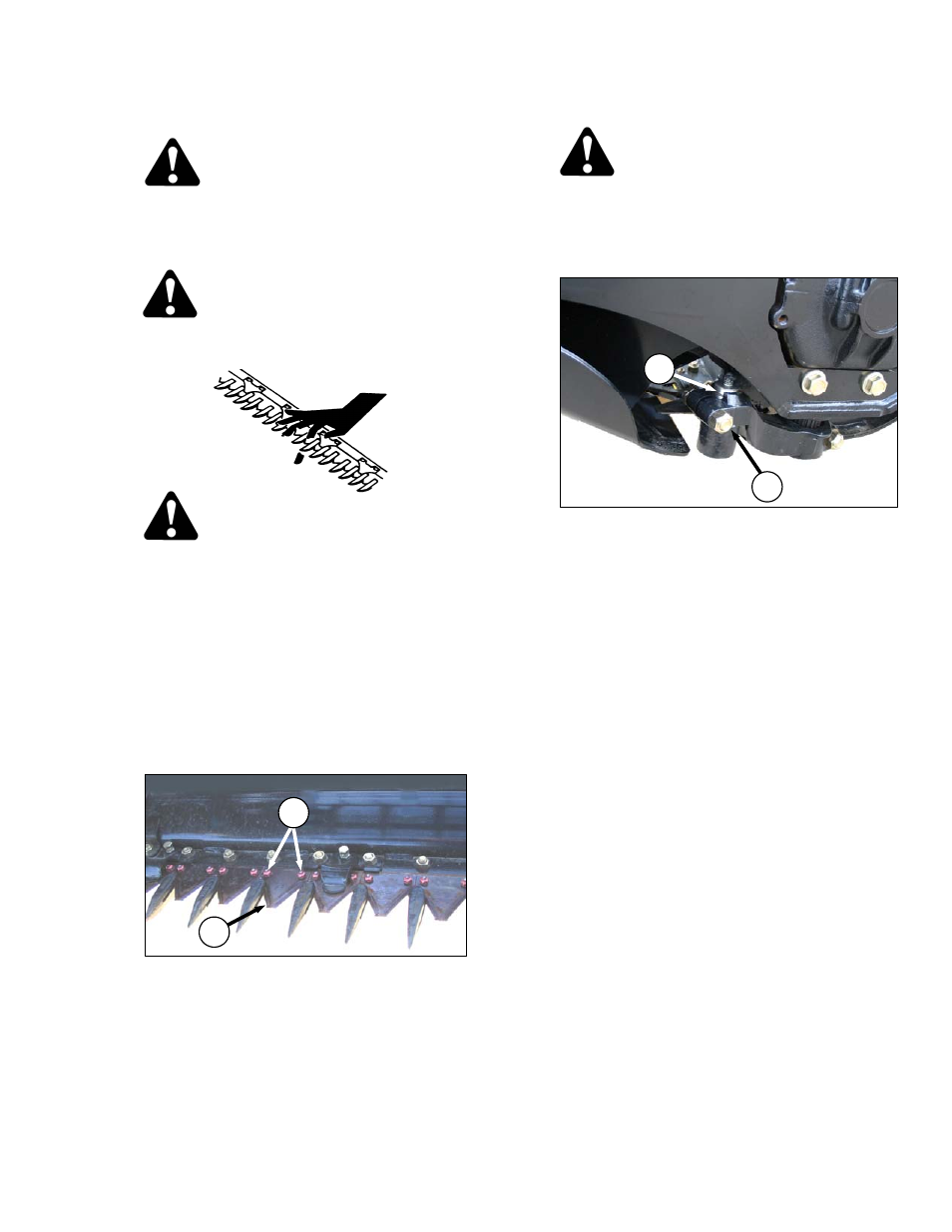 Caution, Warning | MacDon A40-D Pull-Type User Manual | Page 119 / 182