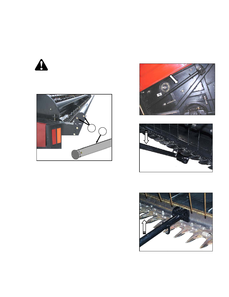 Caution | MacDon A40-D Pull-Type User Manual | Page 121 / 182