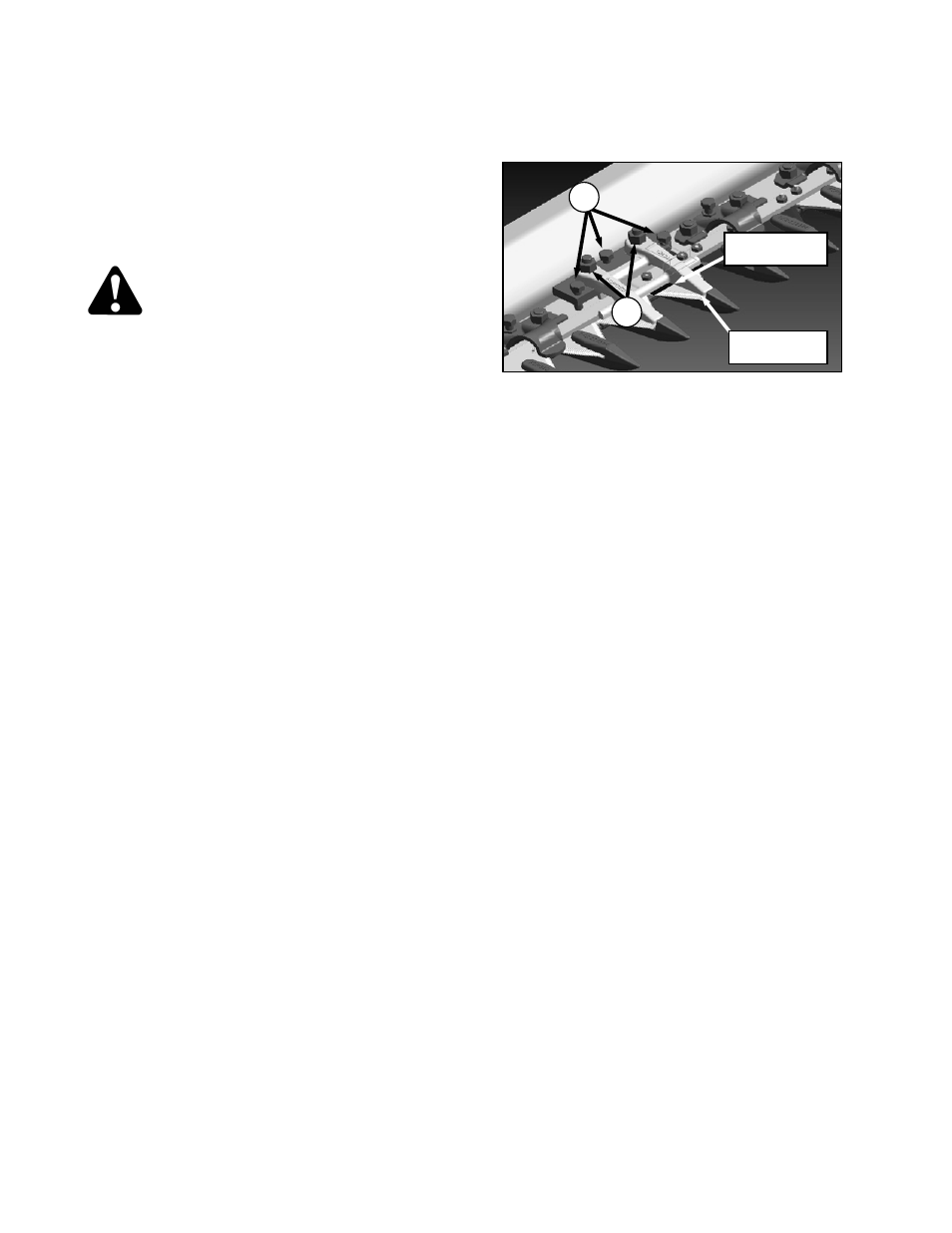 Caution | MacDon A40-D Pull-Type User Manual | Page 124 / 182