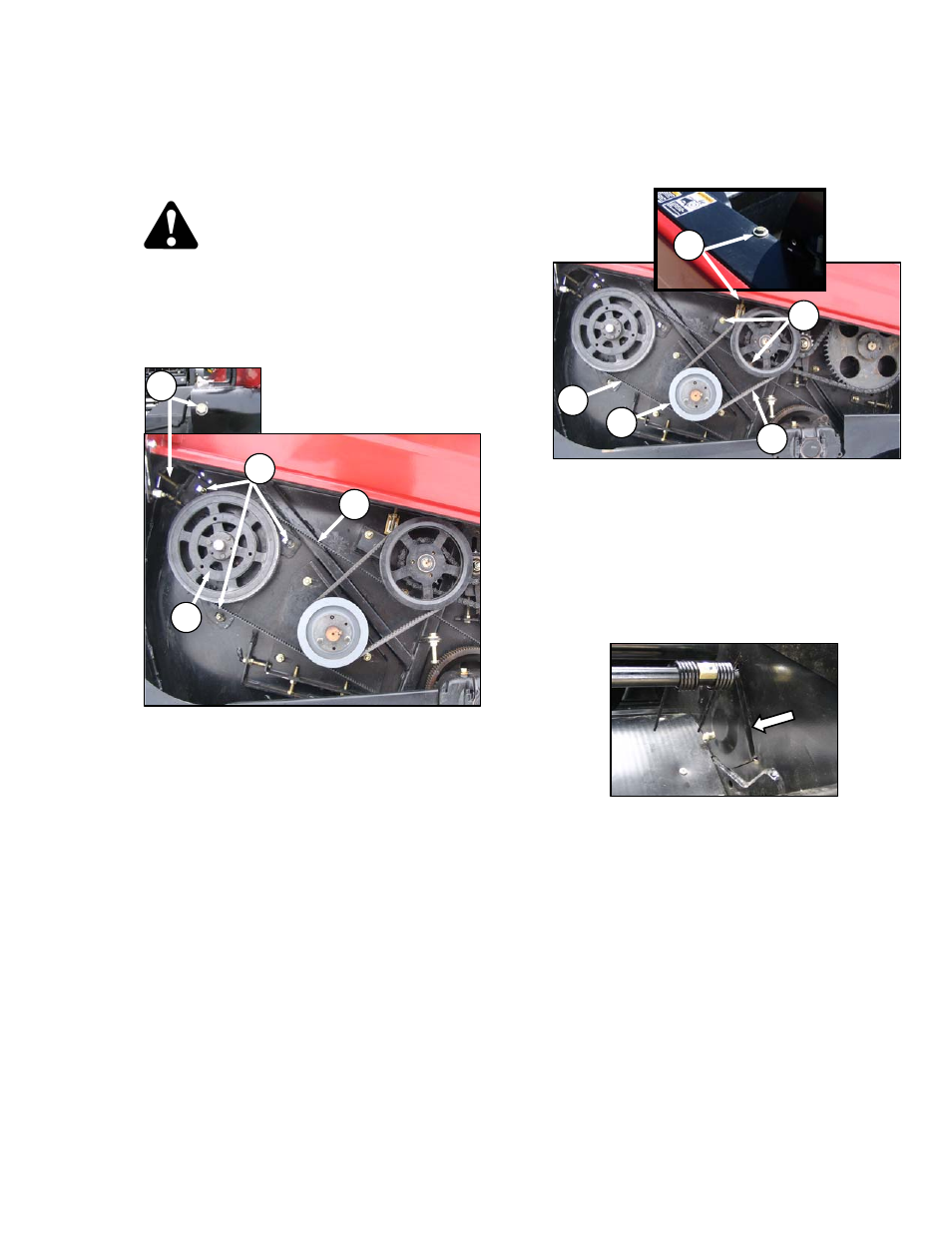 Caution | MacDon A40-D Pull-Type User Manual | Page 129 / 182