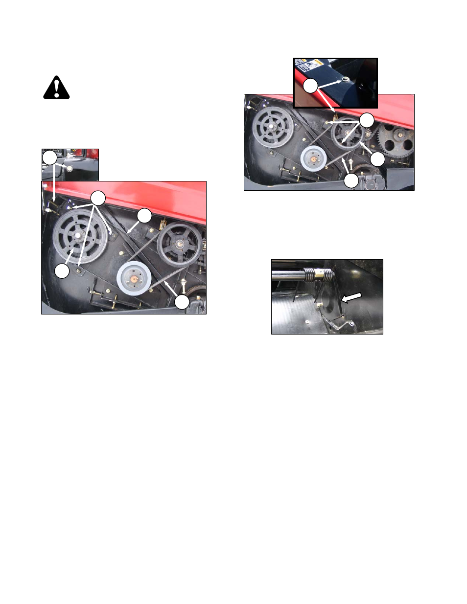 Caution | MacDon A40-D Pull-Type User Manual | Page 130 / 182