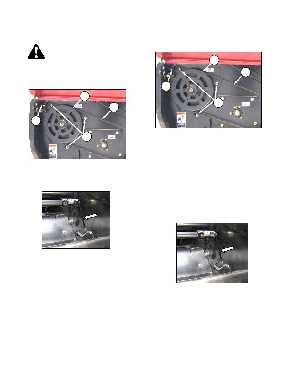 Caution | MacDon A40-D Pull-Type User Manual | Page 134 / 182