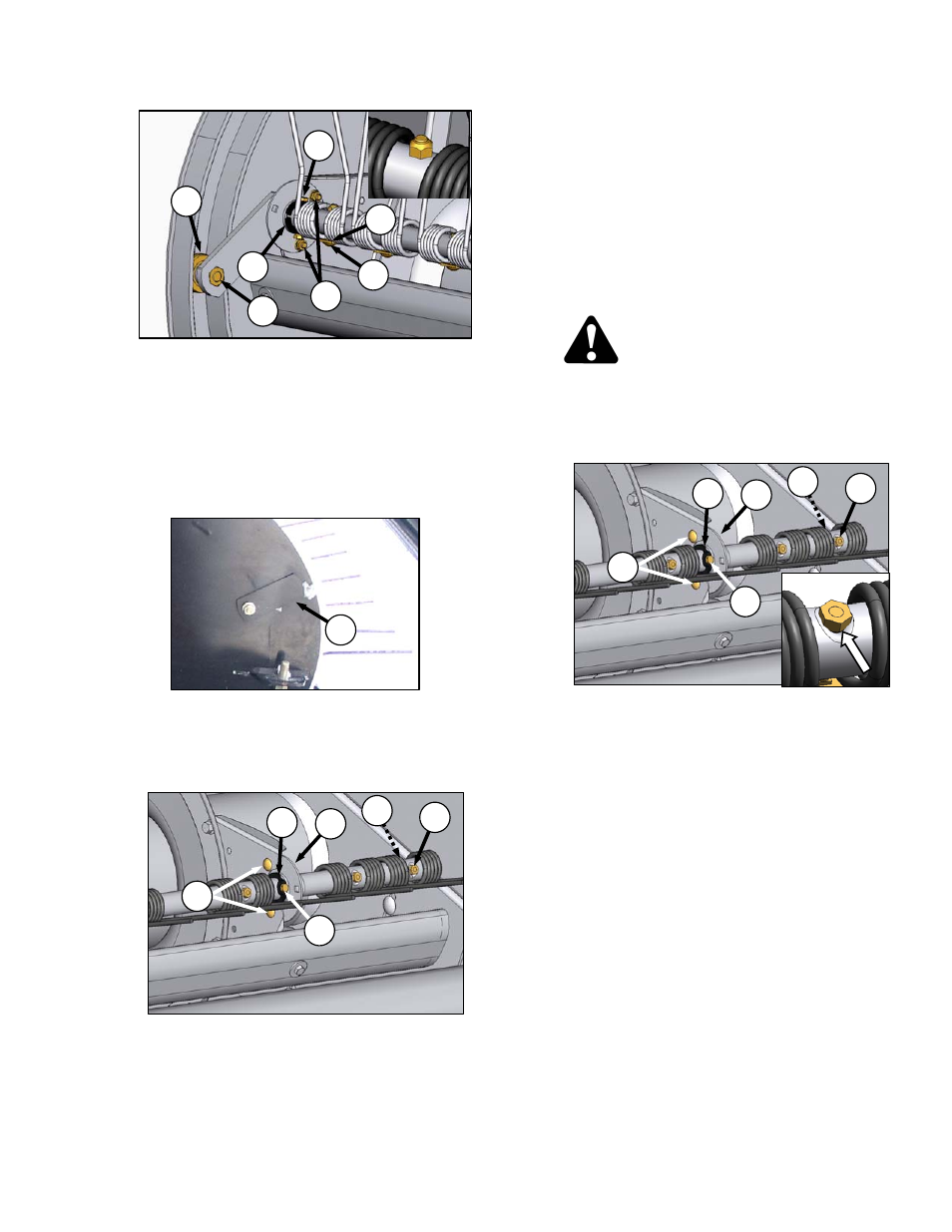 Caution | MacDon A40-D Pull-Type User Manual | Page 143 / 182